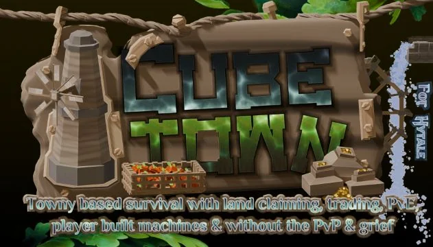 CubeTown: Towny for Hytale! banner