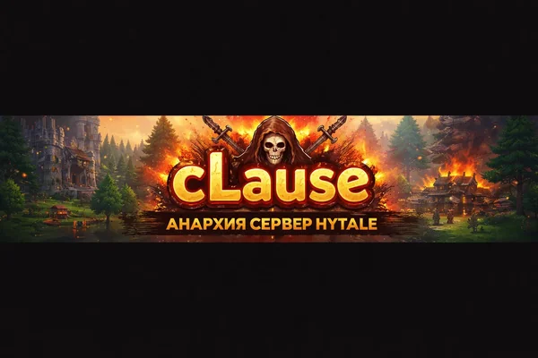 cLause | ПЕРВЫЙ 24/7 СНГ СЕРВЕР banner